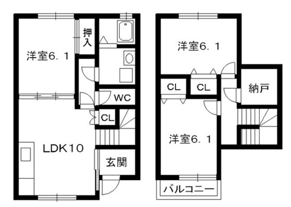 さくら１６０　Ａ棟の物件間取画像